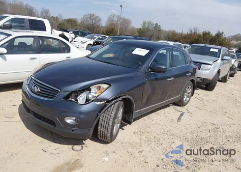 2008 Infiniti Ex35 Journey from USA, damaged, VIN JNKAJ09F98M352408